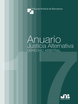 cover image of Anuario Justicia Alternativa